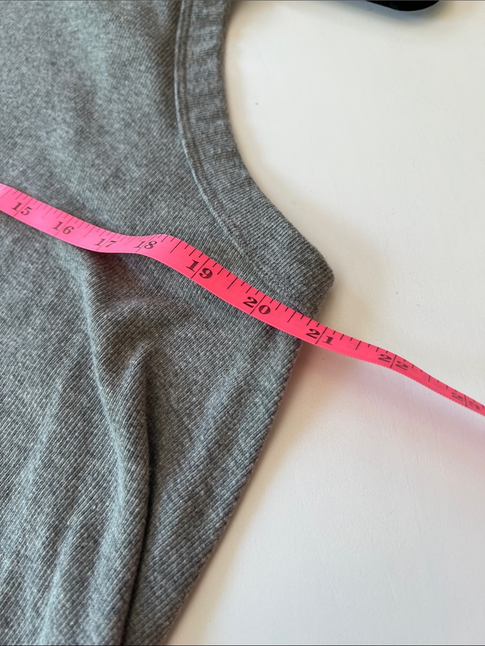 Falls Creek Grey Ribbed Sleeveless Tank Dress - Picture 3 of 8